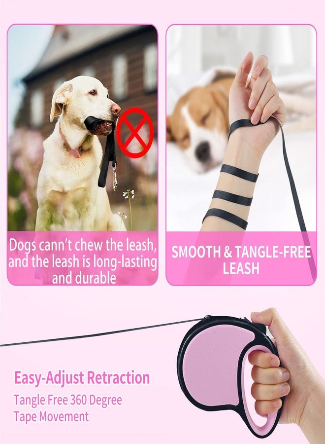 PASHANDOZ Retractable Dog Leash Adjustable Puppy Strap for Dogs Training Walking Jogging Pet Nylon Leash Leads Dog Leash pet Leash Pet Walking Leash with Anti-Slip Handle - (3M-15Kg) - Image 4